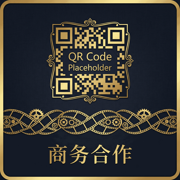 抖音风商务合作二维码